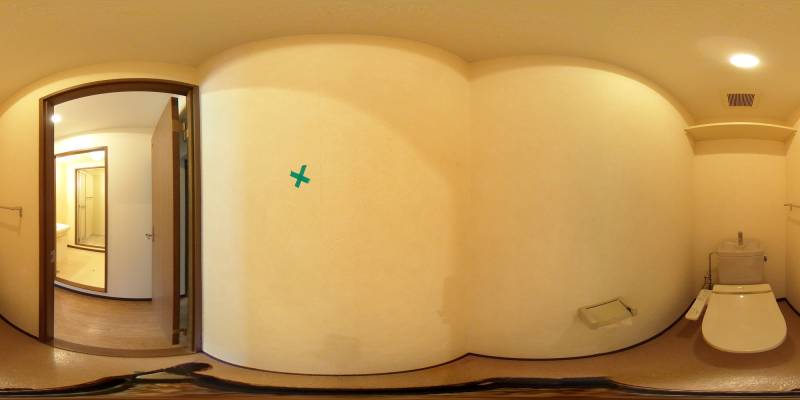 パノラマ画像トイレ