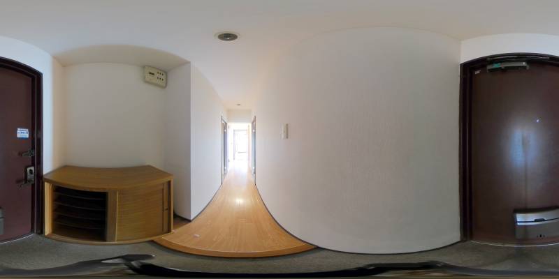 パノラマ画像玄関