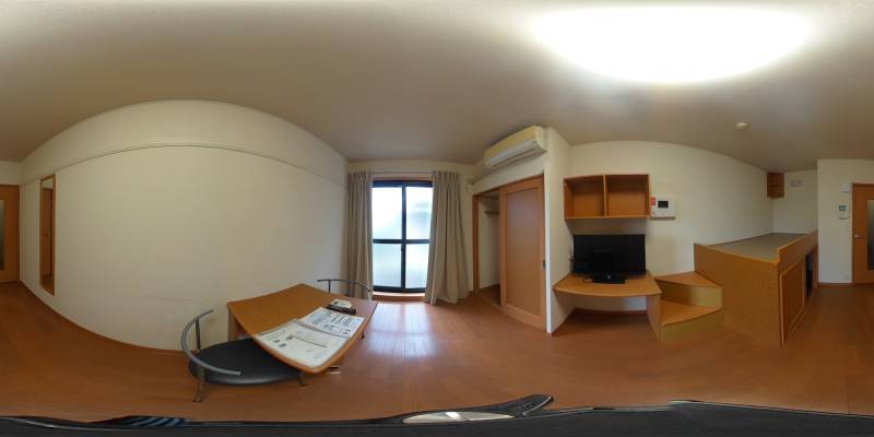 パノラマ画像洋室