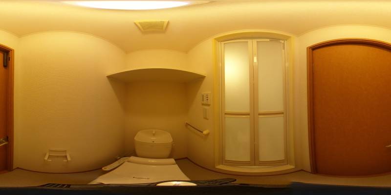 パノラマ画像トイレ