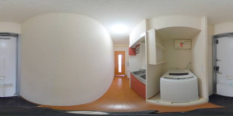 パノラマ画像玄関