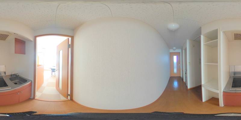 パノラマ画像キッチン