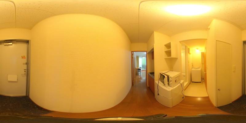 パノラマ画像玄関