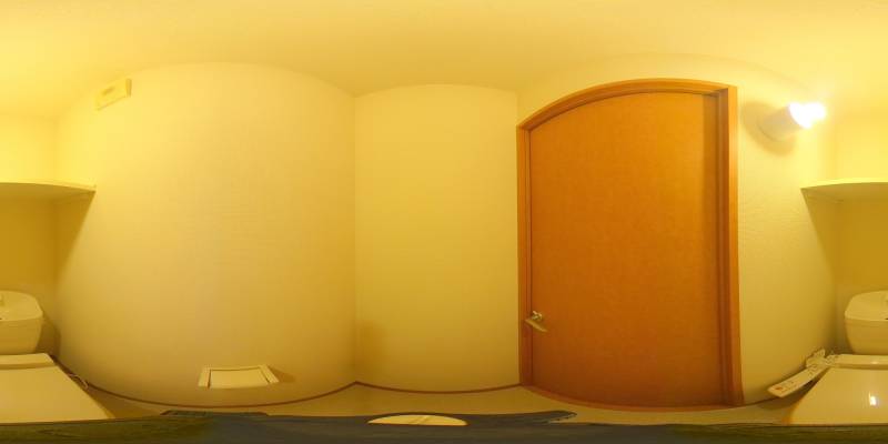 パノラマ画像トイレ