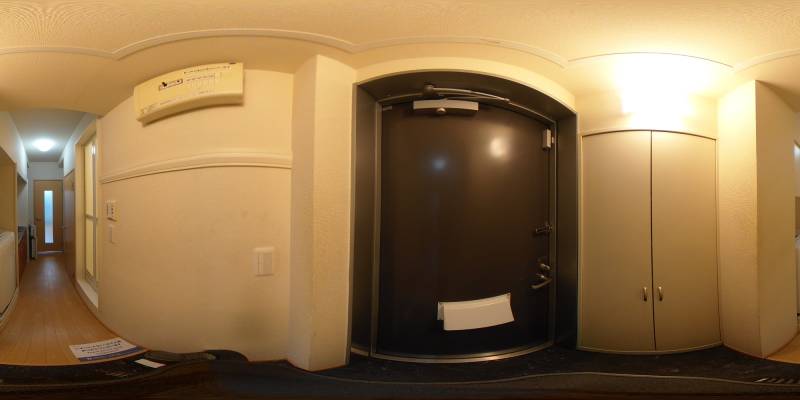 パノラマ画像玄関