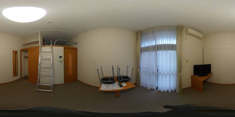 パノラマ画像洋室