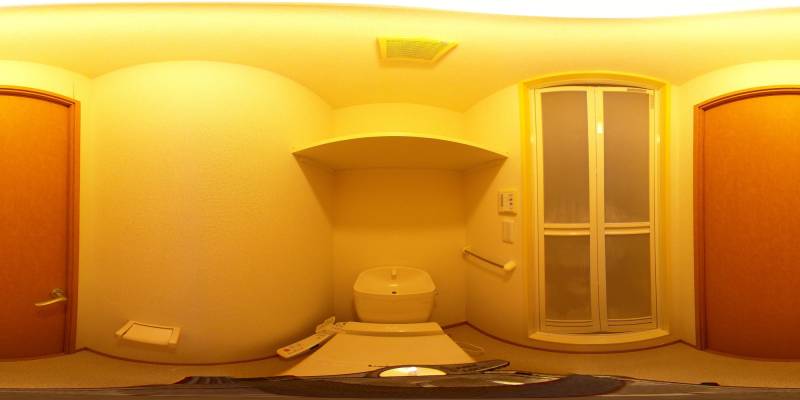 パノラマ画像トイレ