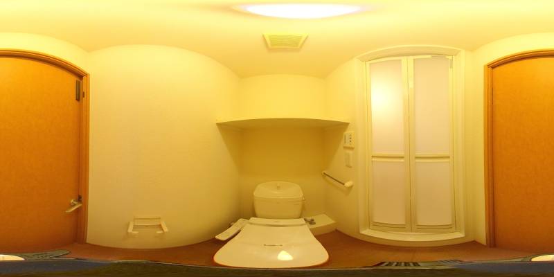 パノラマ画像トイレ