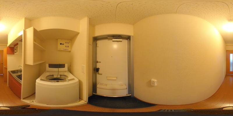 パノラマ画像玄関