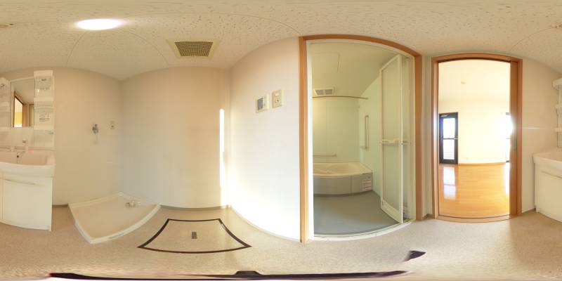 パノラマ画像洗面所