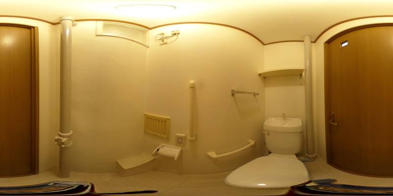 パノラマ画像トイレ