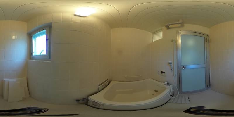 パノラマ画像バスルーム