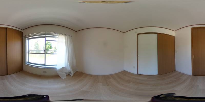 パノラマ画像洋室