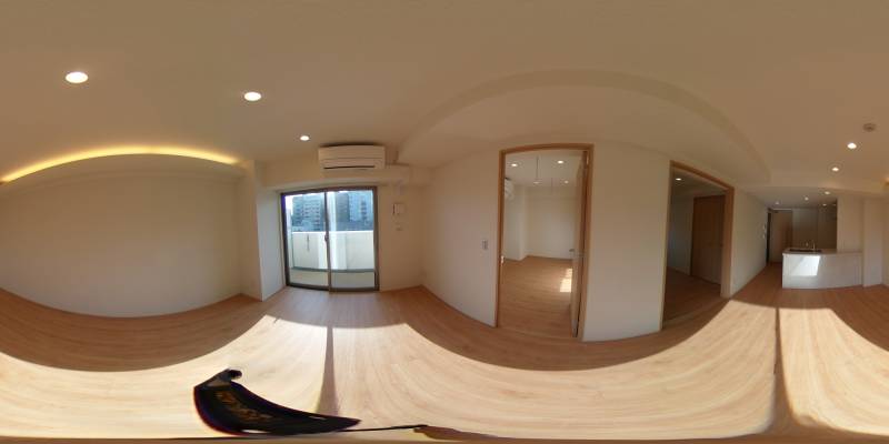 パノラマ画像リビング