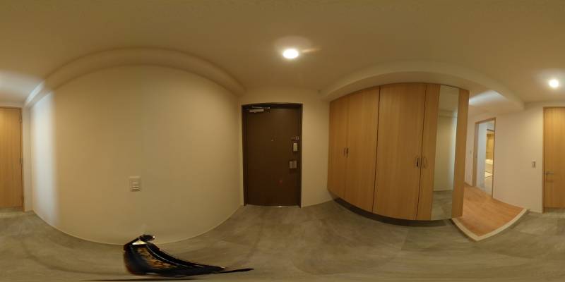 パノラマ画像玄関