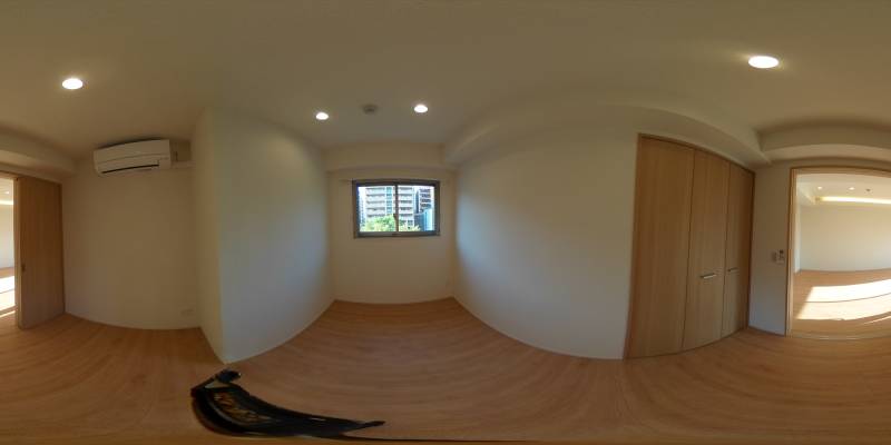 パノラマ画像洋室