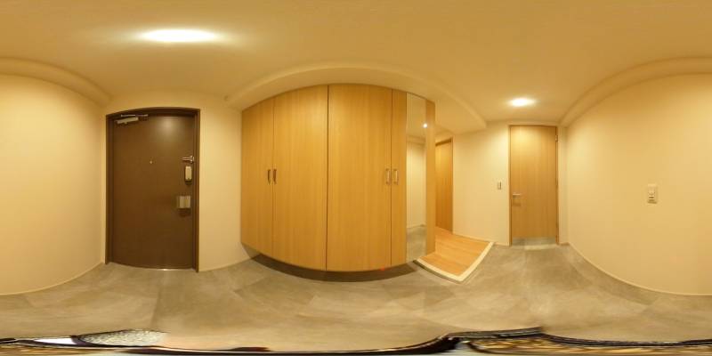 パノラマ画像玄関