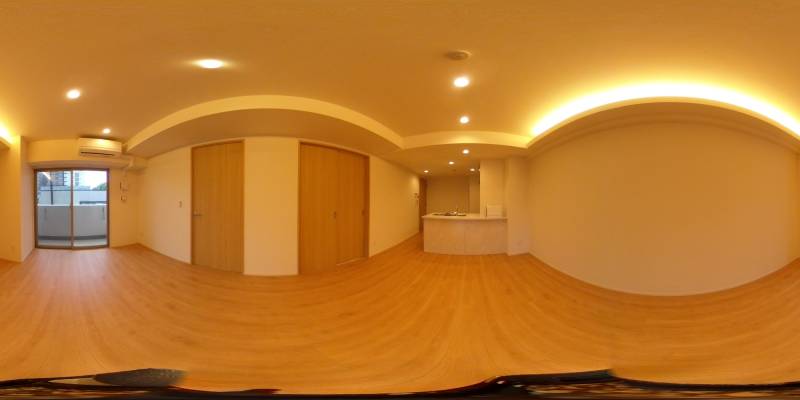 パノラマ画像洋室