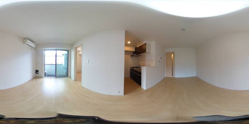 パノラマ画像リビング