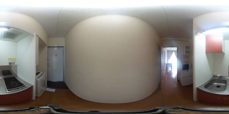 パノラマ画像キッチン