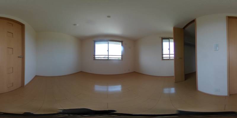 パノラマ画像洋室