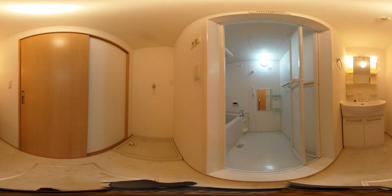 パノラマ画像洗面所