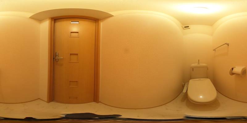 パノラマ画像トイレ