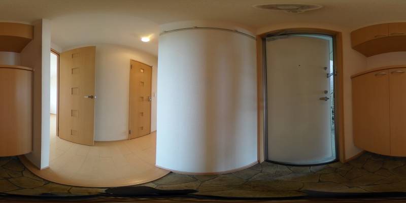 パノラマ画像玄関