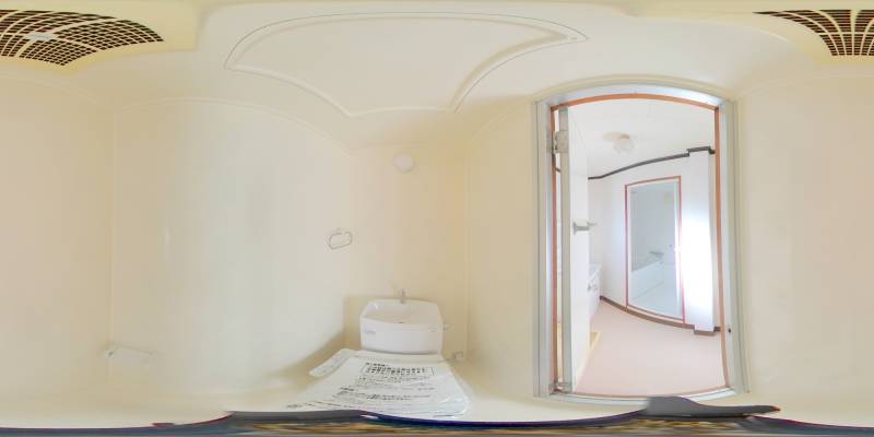 パノラマ画像トイレ