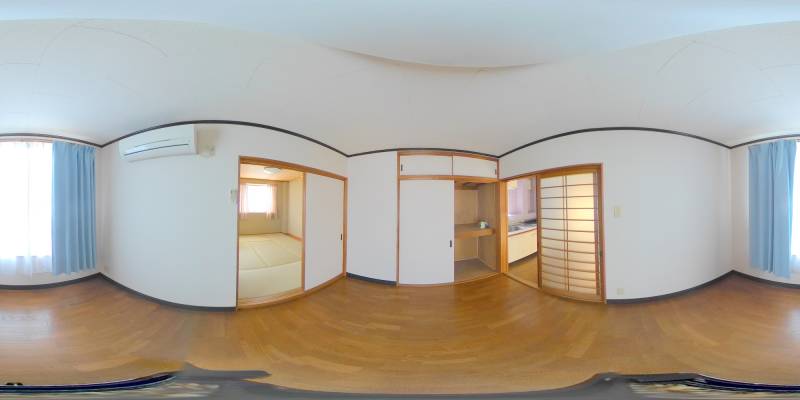 パノラマ画像洋室