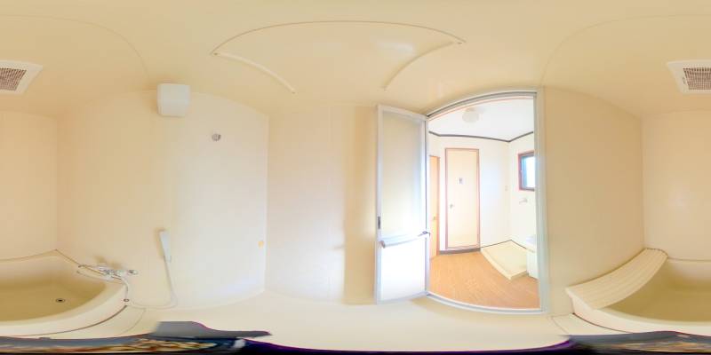 パノラマ画像バスルーム