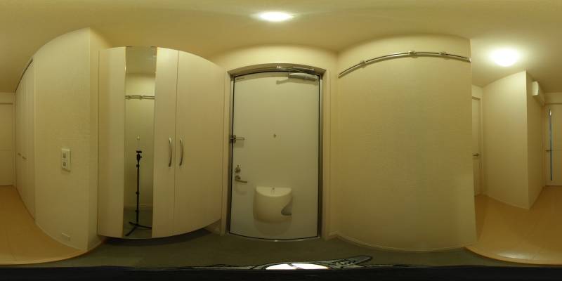 パノラマ画像玄関