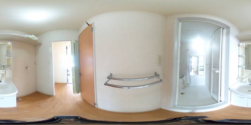 パノラマ画像洗面所