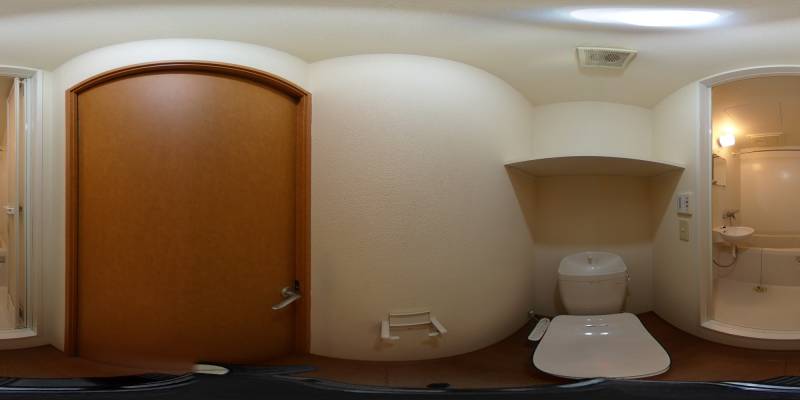 パノラマ画像トイレ