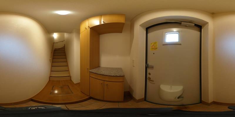 パノラマ画像玄関