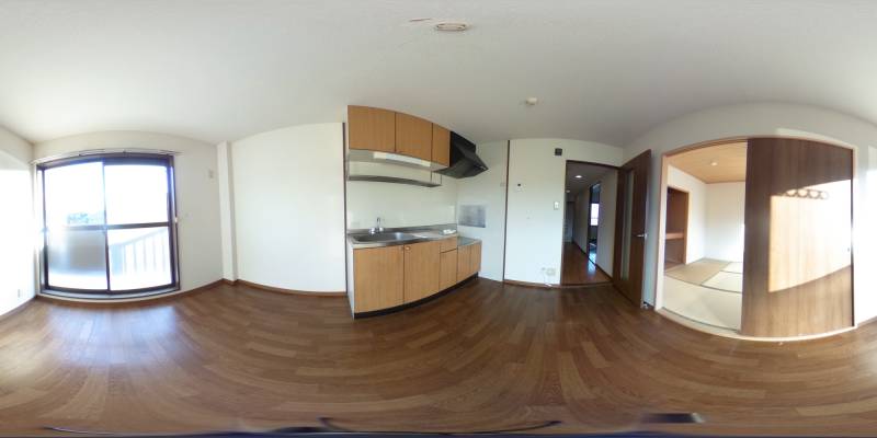 パノラマ画像リビング