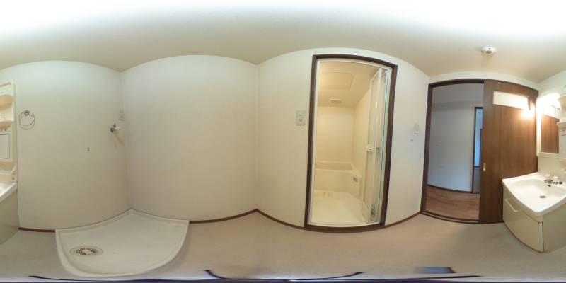 パノラマ画像洗面所