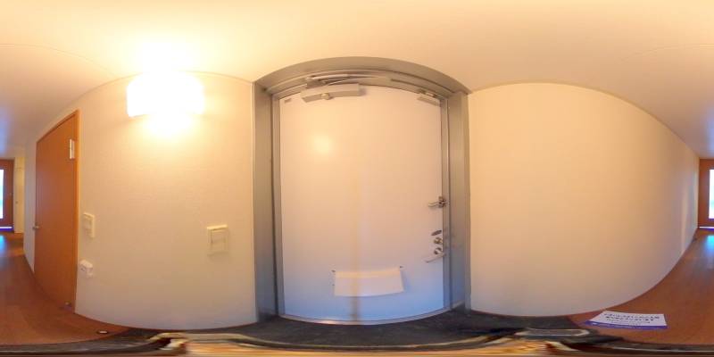 パノラマ画像玄関