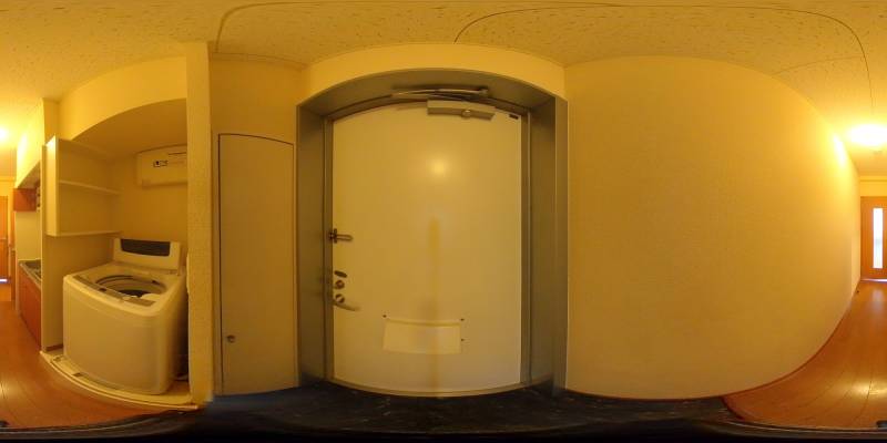 パノラマ画像玄関