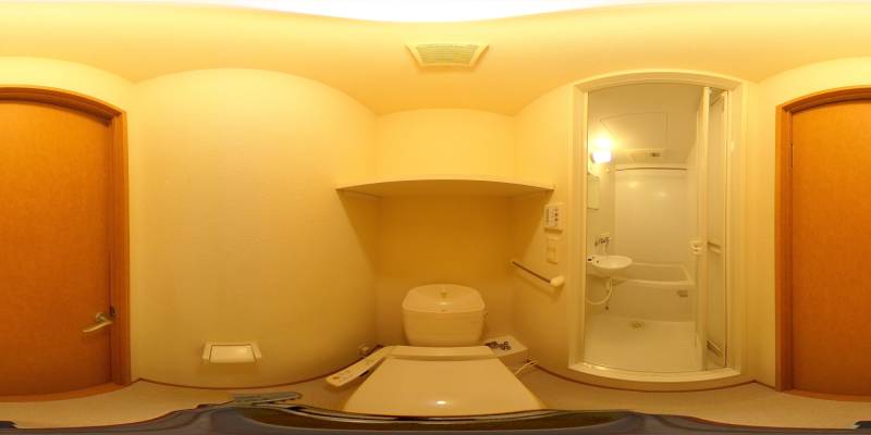 パノラマ画像トイレ