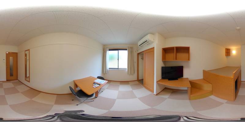 パノラマ画像洋室