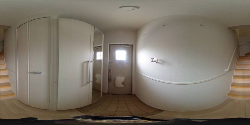 パノラマ画像玄関