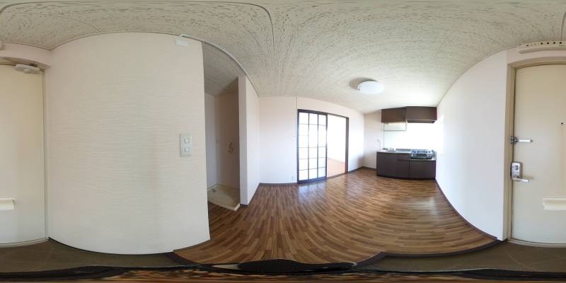 パノラマ画像玄関