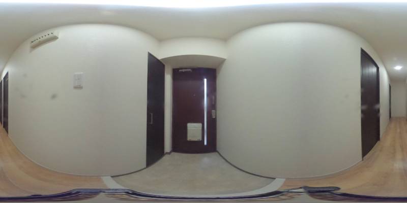 パノラマ画像玄関