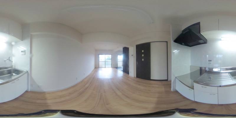 パノラマ画像キッチン