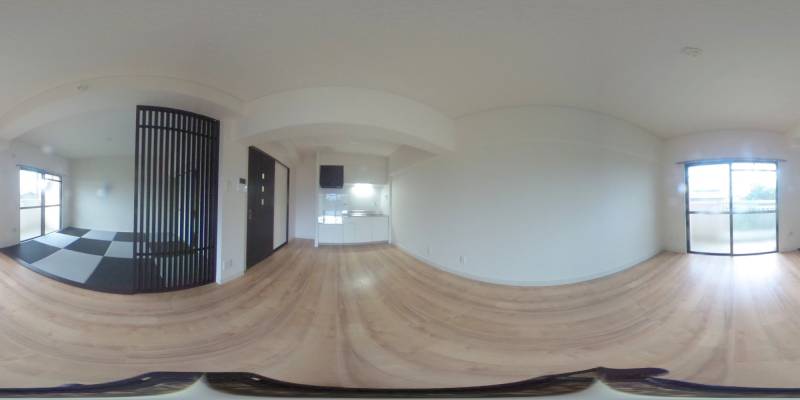 パノラマ画像リビング