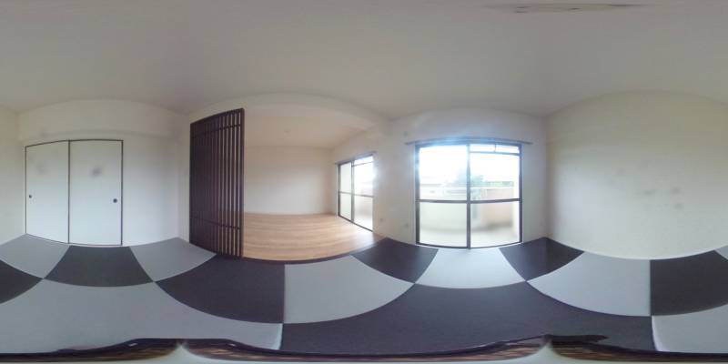 パノラマ画像洋室