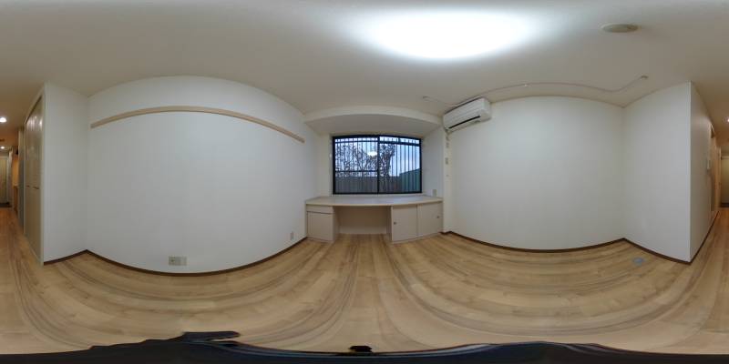 パノラマ画像洋室