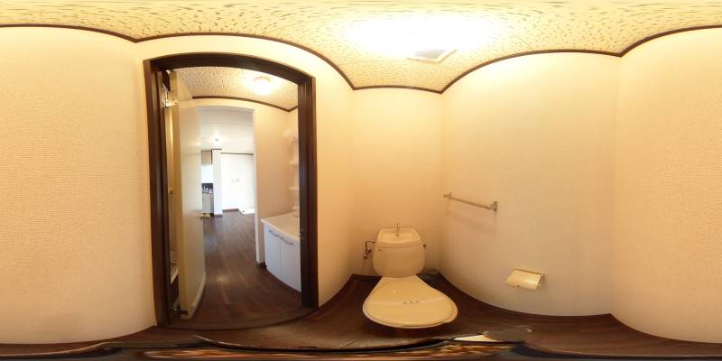 パノラマ画像トイレ