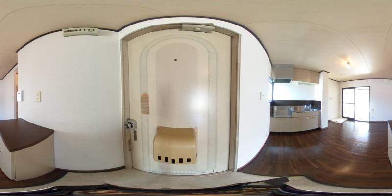 パノラマ画像玄関